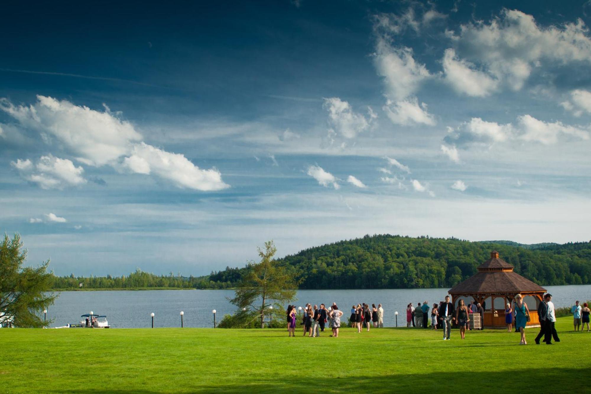 Le Manoir Du Lac Delage Stoneham Dış mekan fotoğraf