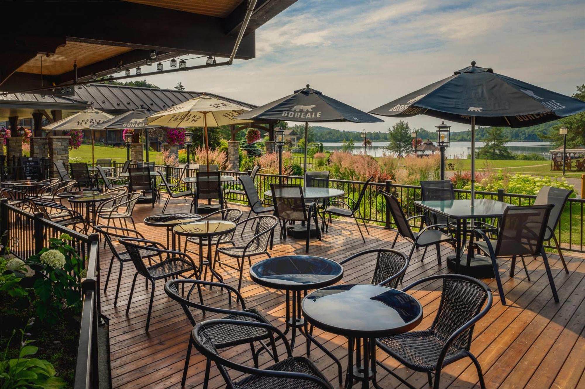 Le Manoir Du Lac Delage Stoneham Dış mekan fotoğraf
